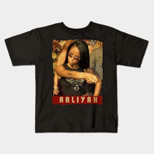 Retro Style \\ Aaliyah Kids T-Shirt